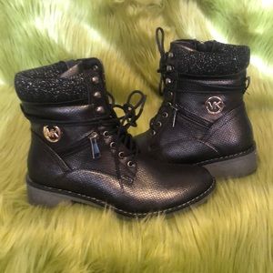 Black Micheal Kors boots